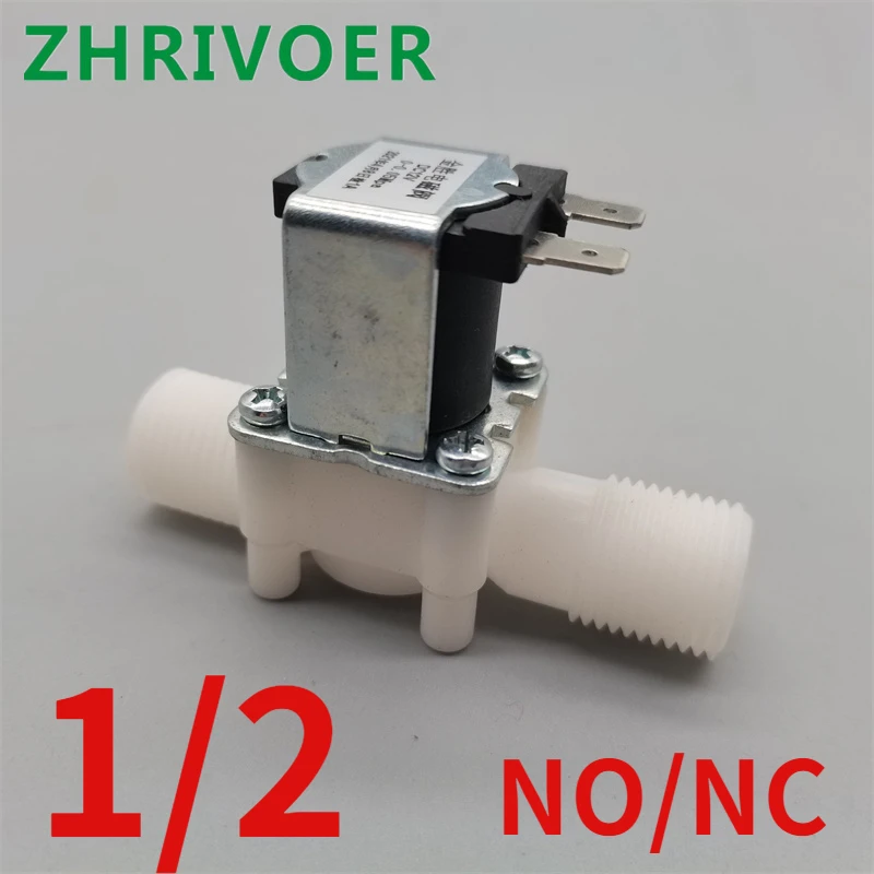 

DN15 Plastic Solenoid Valve Magnetic Washing Machine Dispenser Drinking Water Pneumatic Pressure Controller Switch 12V 24V 220V