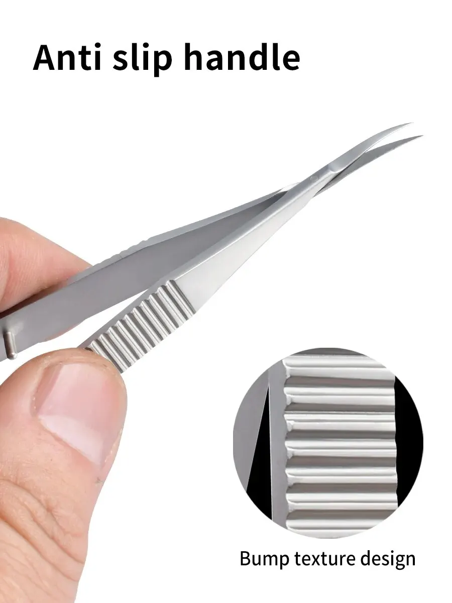 Russian Dovetail Scissors Beauty Nail Nail Removal Dead Skin Nail Barbs Curved StainlessSteel Spring Dead Skin Scissors