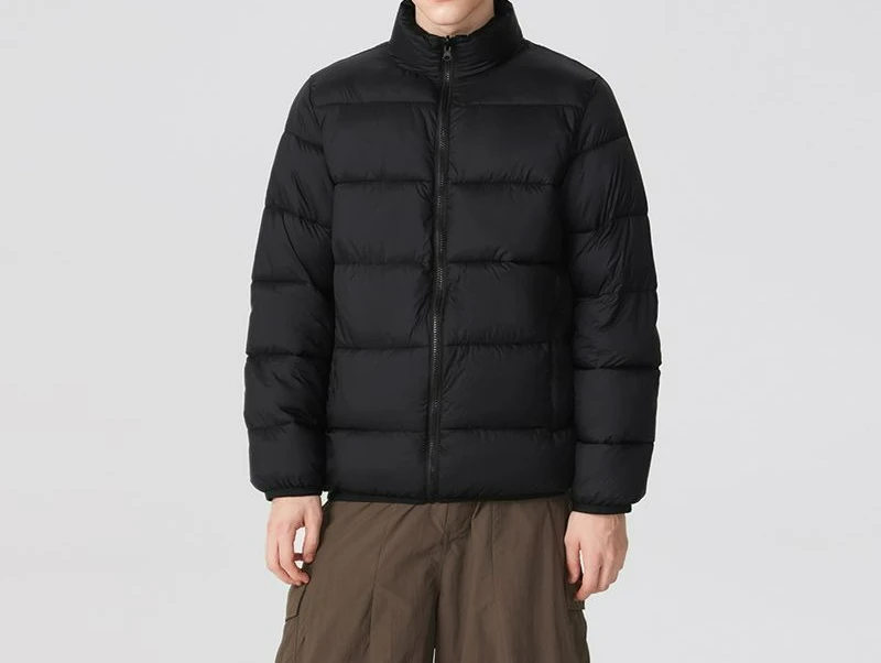 Winter New Stand-up Collar Versatile Simple Top Warm Jacket Cotton-padded Clothes