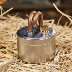 Mini Liquid Alcohol Stove, Outdoor Camping Backpack Cooking Stove for Barbecue Travel Climbing Survival, Large Fire, Ultralight