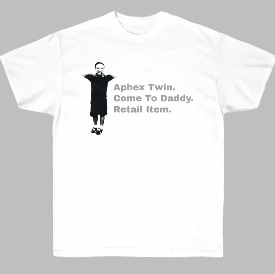 2026 Aphex Twin Windowlicker New Wave Music Art Retro Style Summer Casual T-shirt Men's and Women's Luxur
