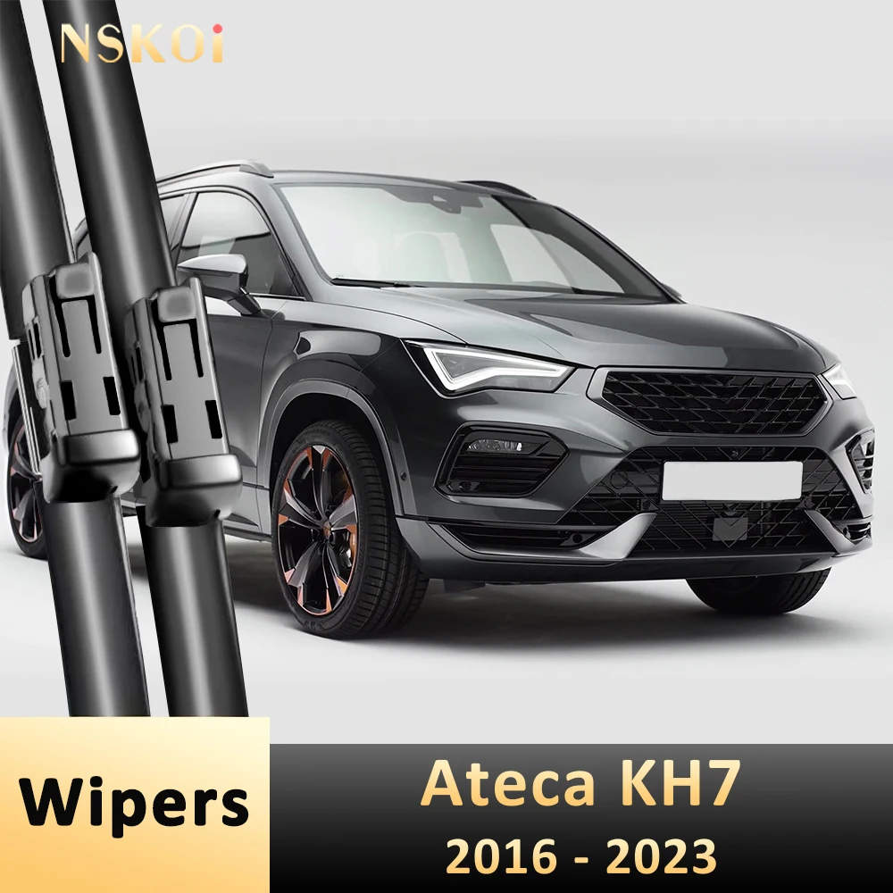 Escobillas limpiaparabrisas delanteras para Cupra SEAT Ateca KH7 2016 - 2023, accesorios para parabrisas, cristal de ventana, 26“18”