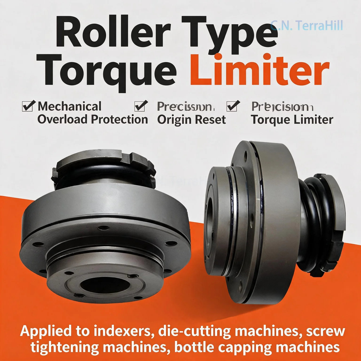 Torque Limiter Safety Clutch AF Roller Type for Automatic Screw Capping Machine Overload Protection