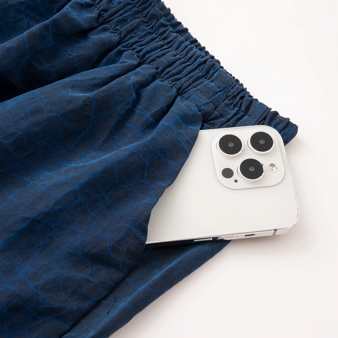 Winsleter-Damskie Szorty z Eleganckiej, Przecieranej Gazy Jedwabnej 100%, Elastyczna Talia, Efekt Krokodyla, Vintage Casualowe Spodnie, Jesień 2025 B58675CC