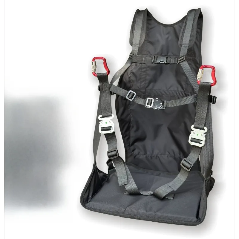 Paragliding Power Parachute Training Seat Bag Bucket Parachute Sitting Bag Simple Ultra Light Breathable Lightweight