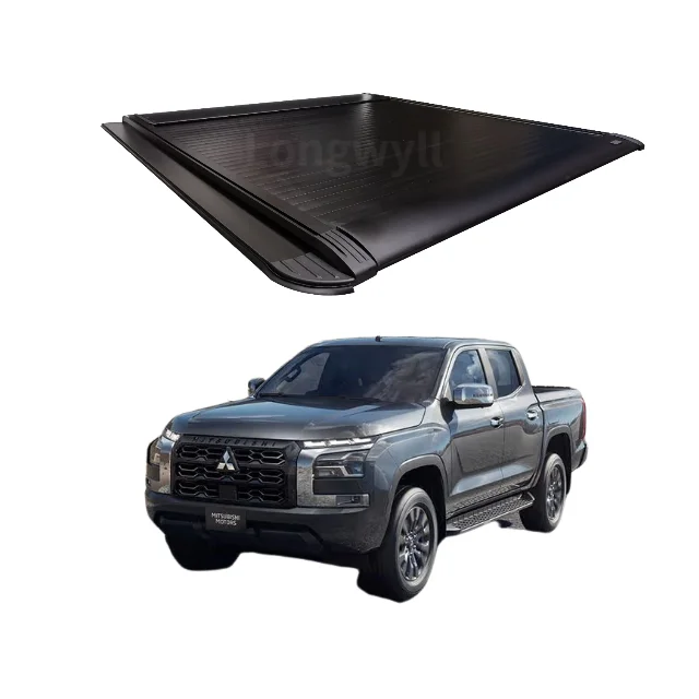 

Anti-pressure Rolling Cover for Mitsubishi Triton L200 Anti-Theft Retractable Shutter Lid Roll N Lock Aluminum