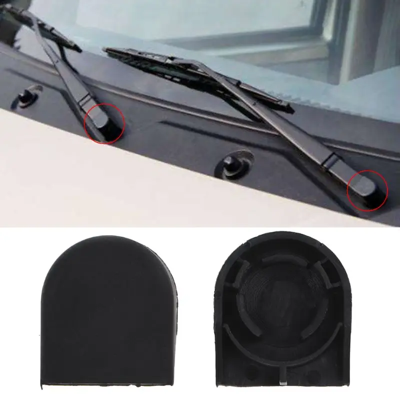 2pcs/set Windshield Windscreen Wiper Arm Cover Nut for Yaris Dropship