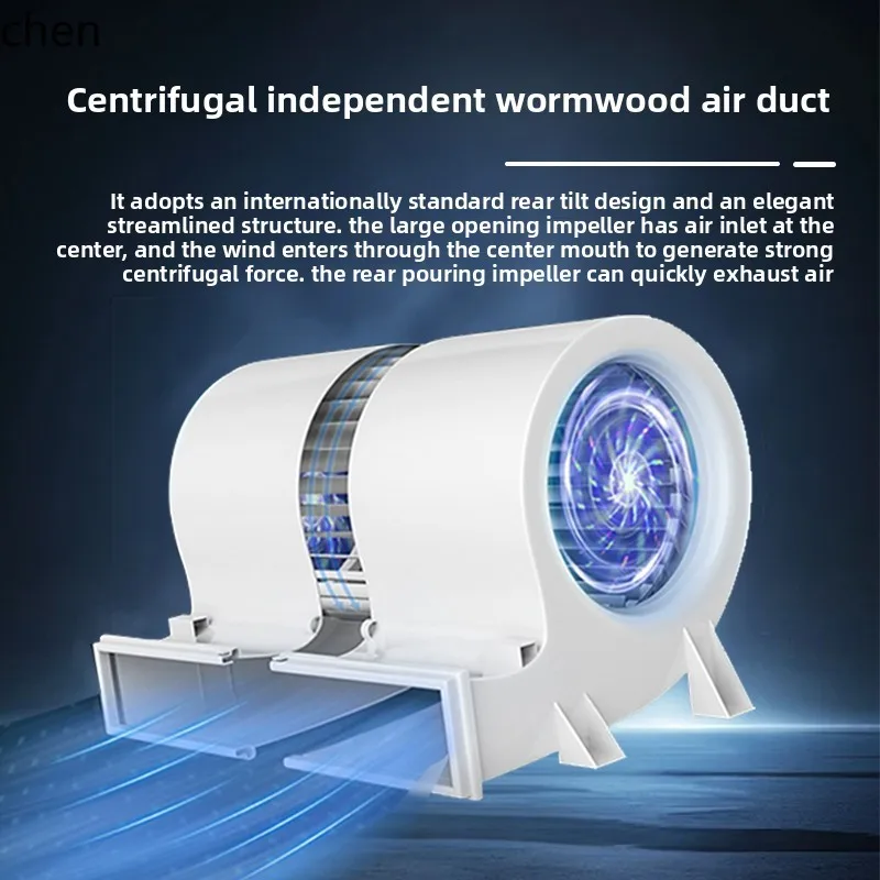Máquina de techo integrada HTT, máquina de cortina de aire, cortina de aire para colgar en el techo, bajo estático oculto