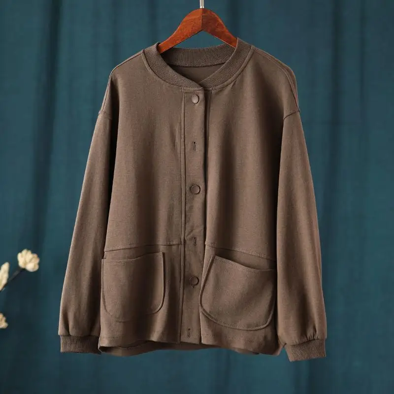 بلوزات نسائية ملابس قطيفة أسهل مباراة مخملية خارجية أمريكية طويلة الأكمام فضفاضة طالب الترفيه الوردي الجمالي