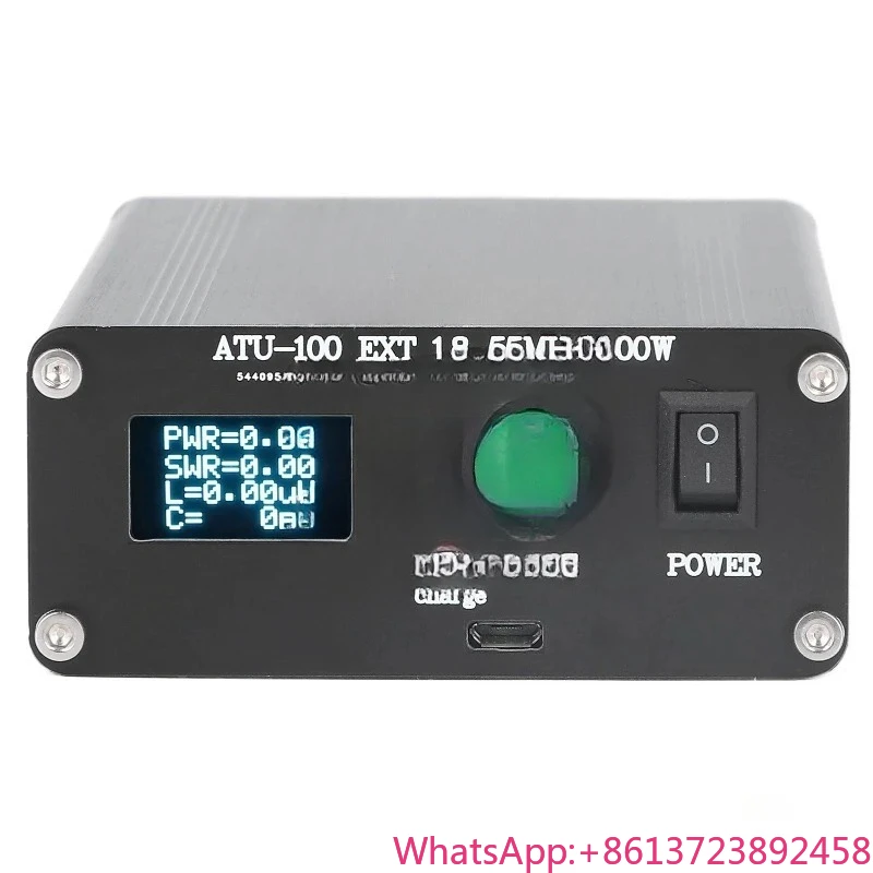 

Antenna Tuner Mini Automatic Antenna Tuner for Radio Equipment 1.8~55MHz 0.96IN with Housing ATU-100 Electrical Tools