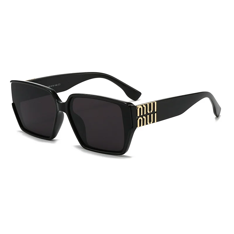 

Fashion MM Designer Sunglasses for Women and Men Stylish Square Luxury Glasses Unisex Trend Vintage Shades UV400