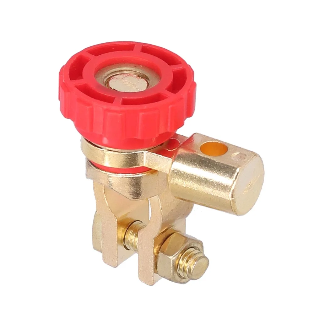 Universal 17mm Battery Terminal Switch Rotatable AntiTheft Power Shut Off Isolator Battery Disconnect Switch Small Yacht