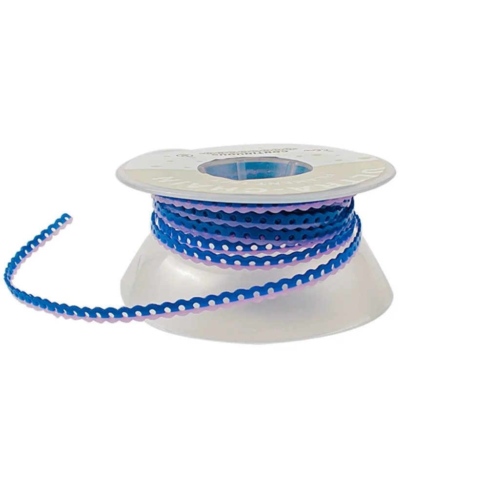 

1Roll 15 Feet Orthodontic Elastic Power Chain Closed Dentist Material Dental Ultra Power Chains Colorful 4.5m Rubber Bands
