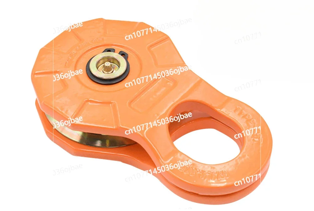 Winch Pulley Trailer Rescue Parts Forged Movable Pulley Lifting Winch Pulley