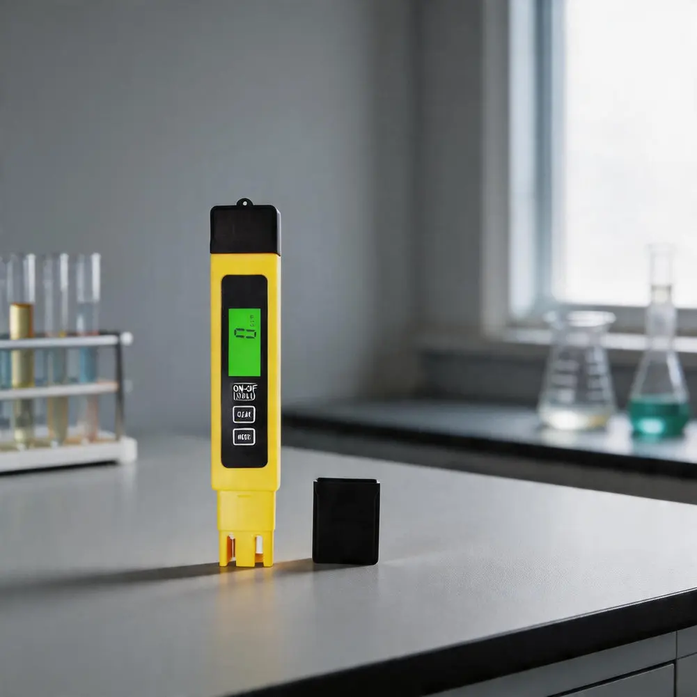 Backlit Water Testing Pen for Conductivity pH and Temperature Measurements in Drinking Water Aquariums Pools and Rainwater