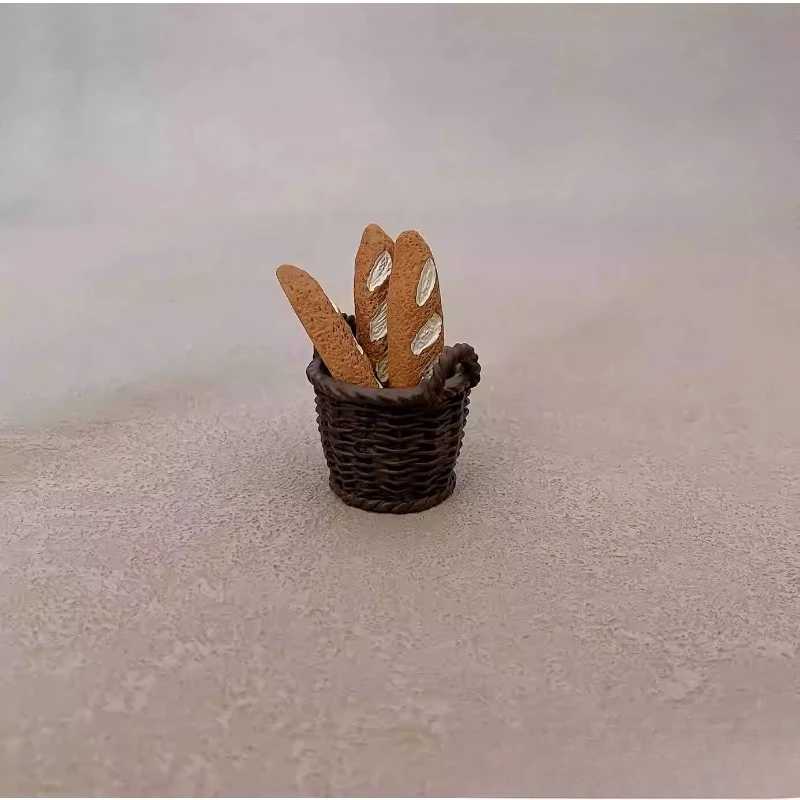 Emulation Miniature Mini Mini Noodle Basket Basket Shop Signboard Picnic Landscape Decoration Model Props and Ornaments