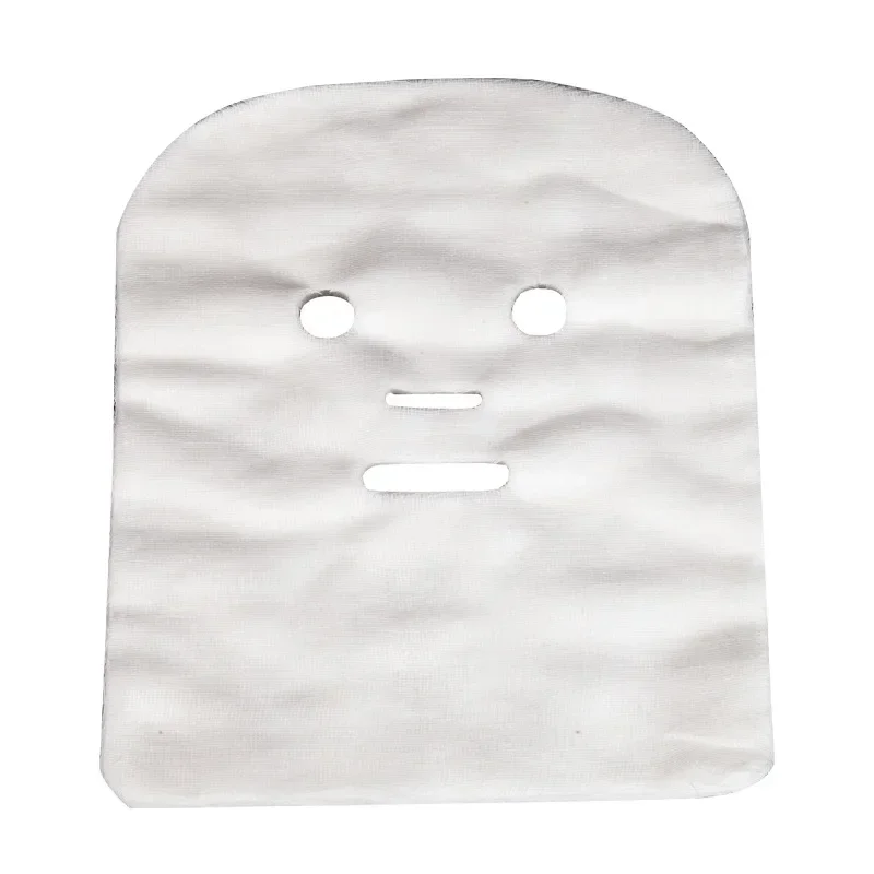 20/200PCS Pure Cotton DIY Beauty Mask Salon Disposable Facial Gauze Highly Water Absorption Non-Irritating Face Gauze Mask Soft