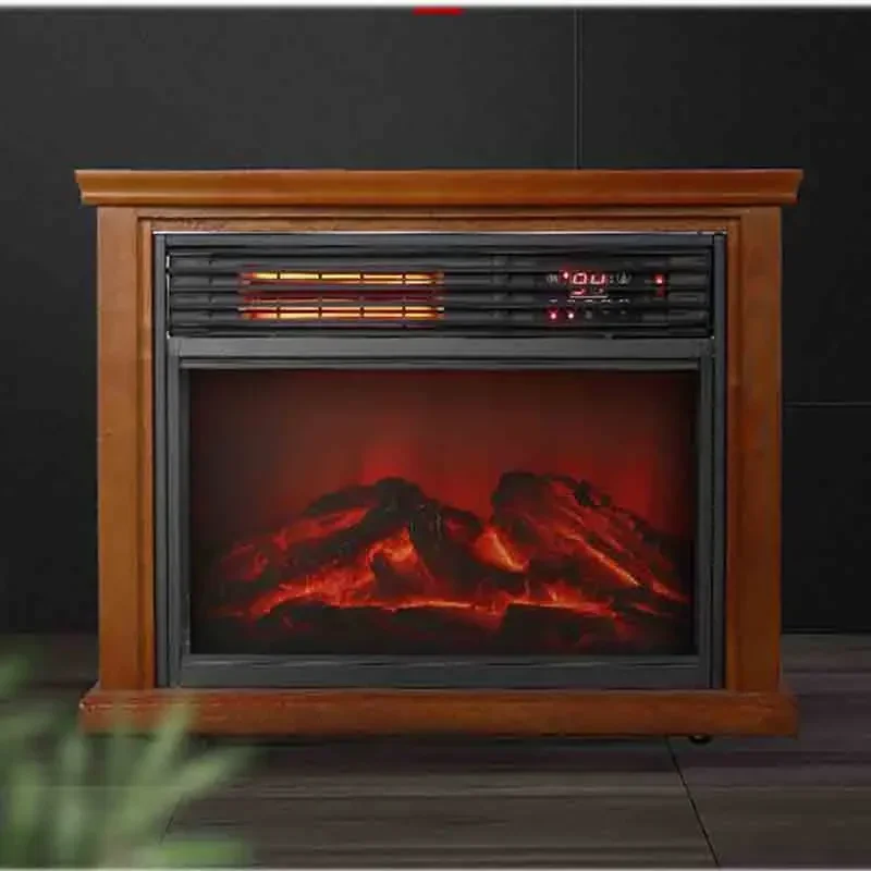 

220 В электрический европейский элитный камин для гостиной, имитация тепловентилятора, бытовой обогреватель