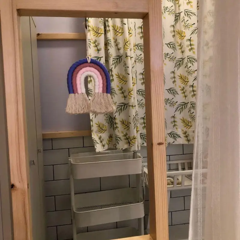 wxtd虹の壁ぶら下げ装飾装飾的な自由hoh馬壁飾りのためのベビールーム保育園の教室のワイドアプリケーション