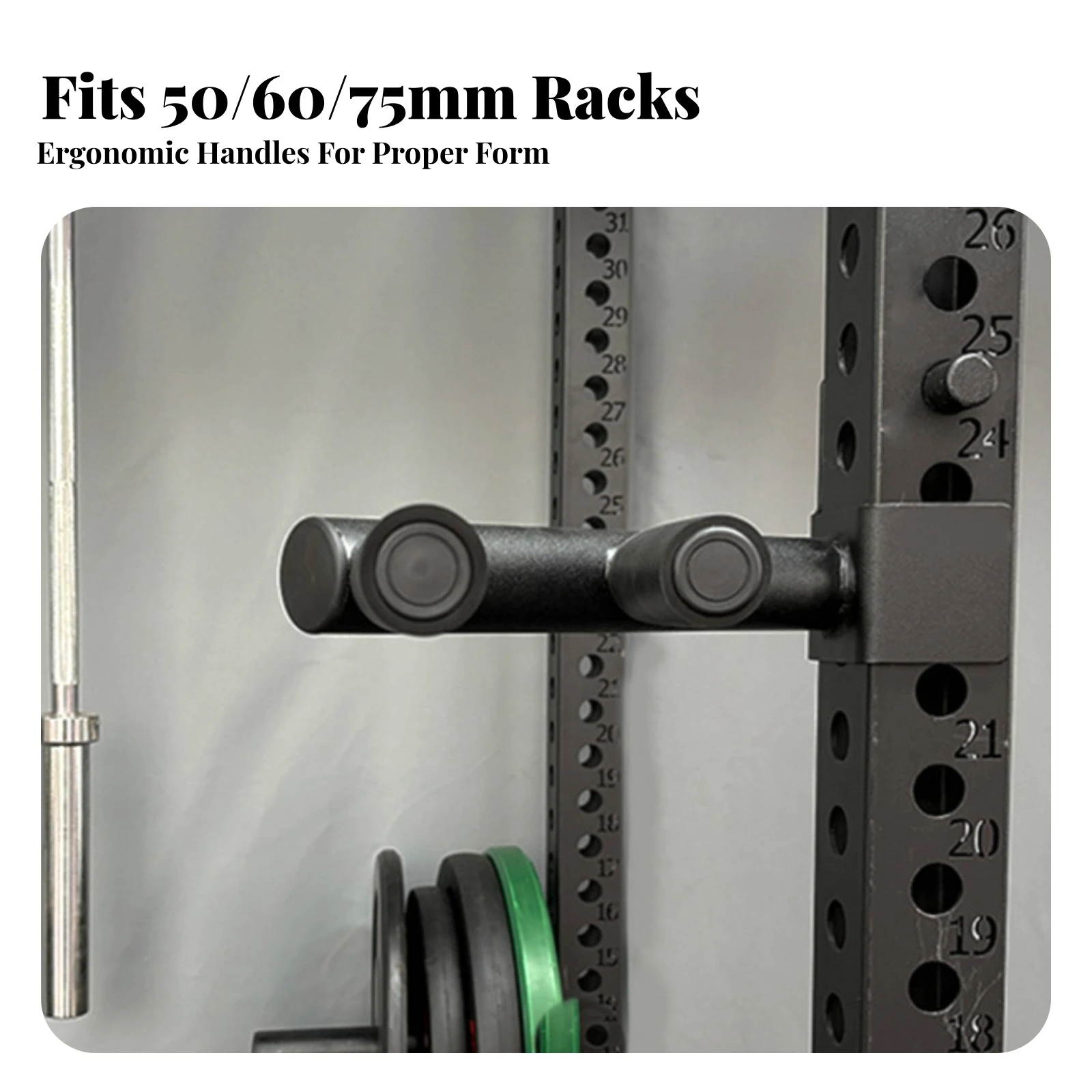 Bodyweight Exercise Bar-Bar Attachment Solid Steel Squat Rack Bodyweight Exercise Bar Bar Exercise Equipment Easy Installation