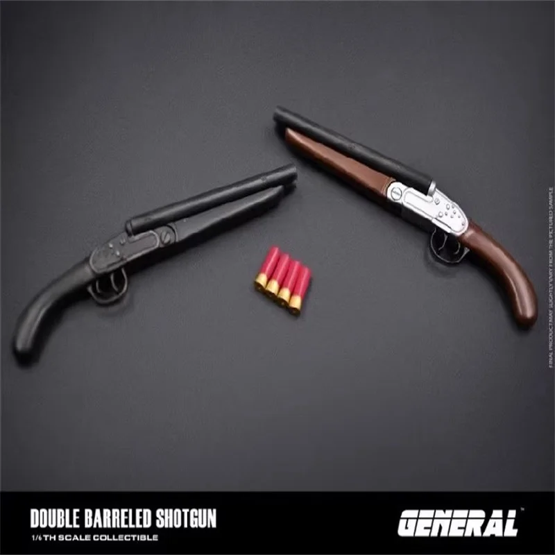 

GENERAL GA-008 1/6 Soldier Double Barreled Shotgun ABS Plastic Cannot Launch Model Toy Fit 12'' Action Figure In Stock