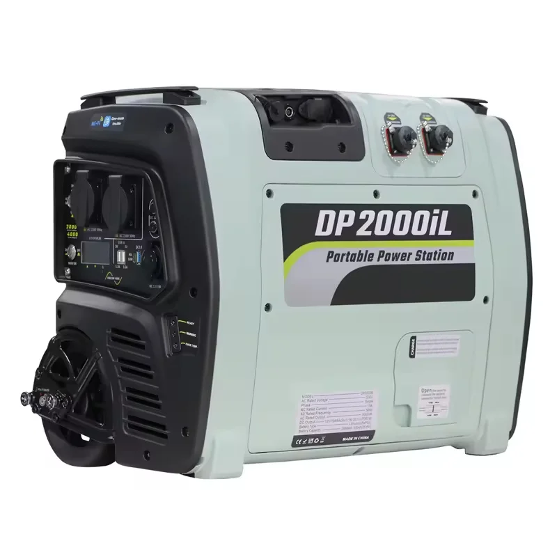 Multiple Safety Protections 2kw 2000 Watts Solar Portable Power Station For Folding Solar Panel