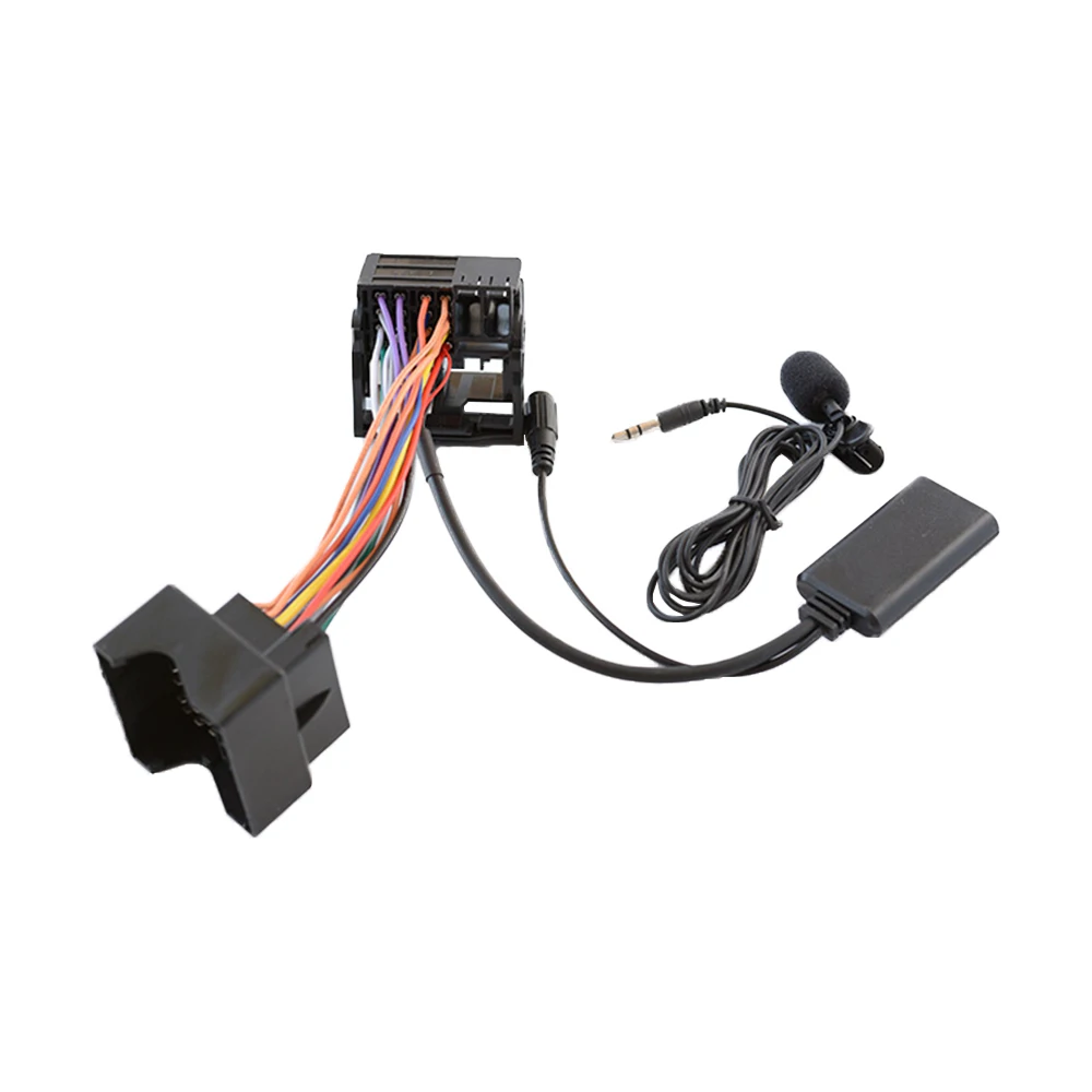 CLK-W209 محول توصيل كبير بكابل aux ذو 12 سنًا مع ميكروفون مناسب لـ Comand APS (فقط NTG2) CL (2004-2006) مع الصوت 20 #2