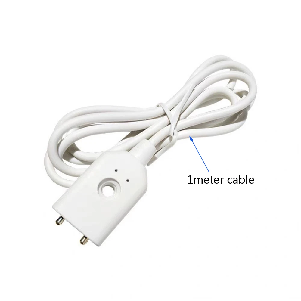 1 قطعة 100-240Vac أمن الوطن جهاز استشعار إنذار تسرب المياه السيارات اغلاق DN15 صمام مستودع كاشف تسرب المياه 1 متر كابل