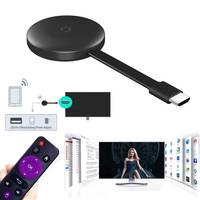 Display Dongle Video Adapter Airplay 2.4GHz 5GHz WiFi 4K HDMI-compatible Wireless Display Dongle Adapter for Phone Tablet