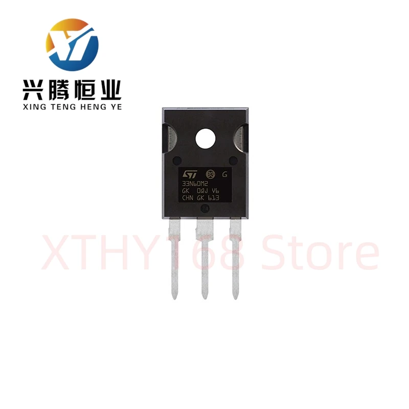 10PCS/lot STW33N60DM2 33N60M2 40N60M2 TO-247 600V 24A  Power MOSFET transistor