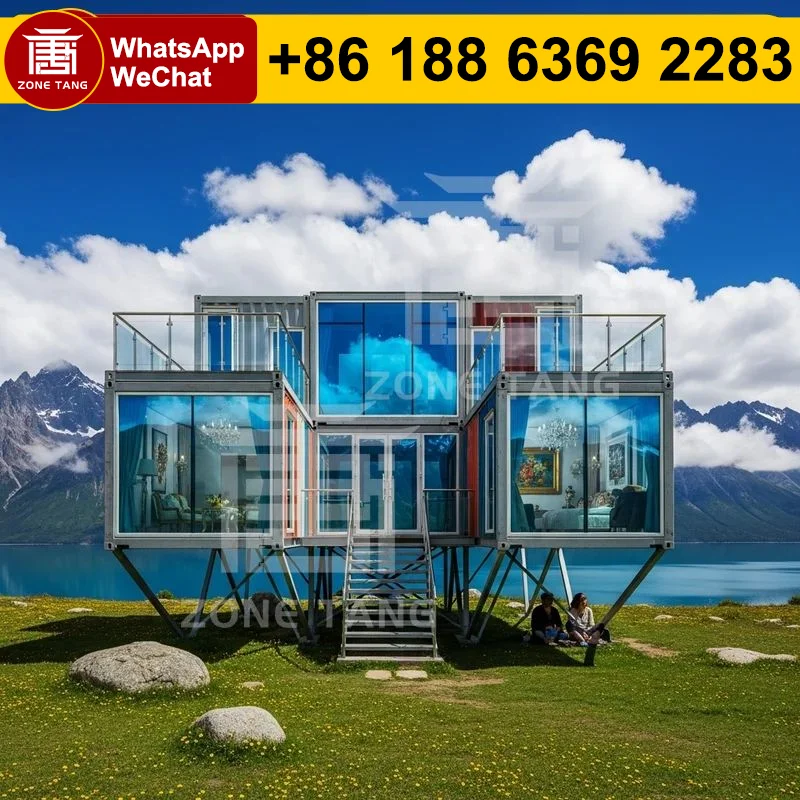 

Tiny House ISO CE Certificate Library Small House Mobility Readymade Homes Anti Rust Modern Flat Pack House Modular Expansion