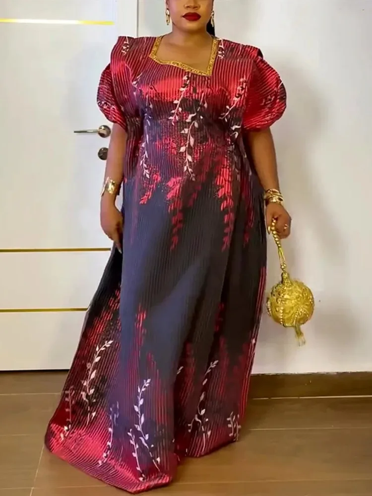 

African Dresses for Women Traditional Africa Clothing Dashiki Ankara Outfits Gown Abayas Robe Muslim Kaftan Maxi Long Dress 2026