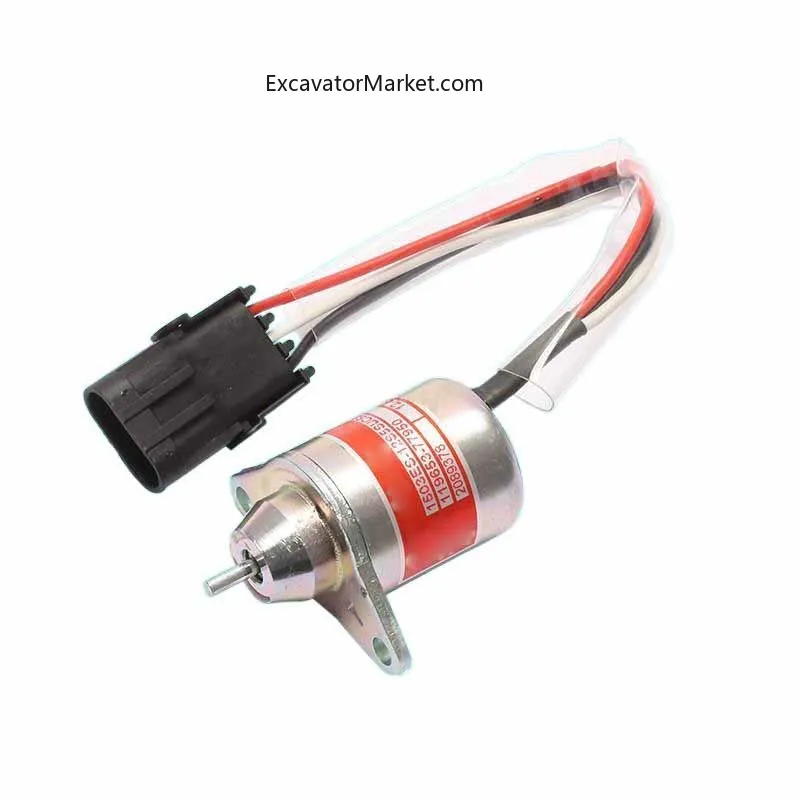 For excavator For XCMG EX60 excavator for Yanmar 94 flameout solenoid valve switch 1503ES-12S5SUC5S high-quality