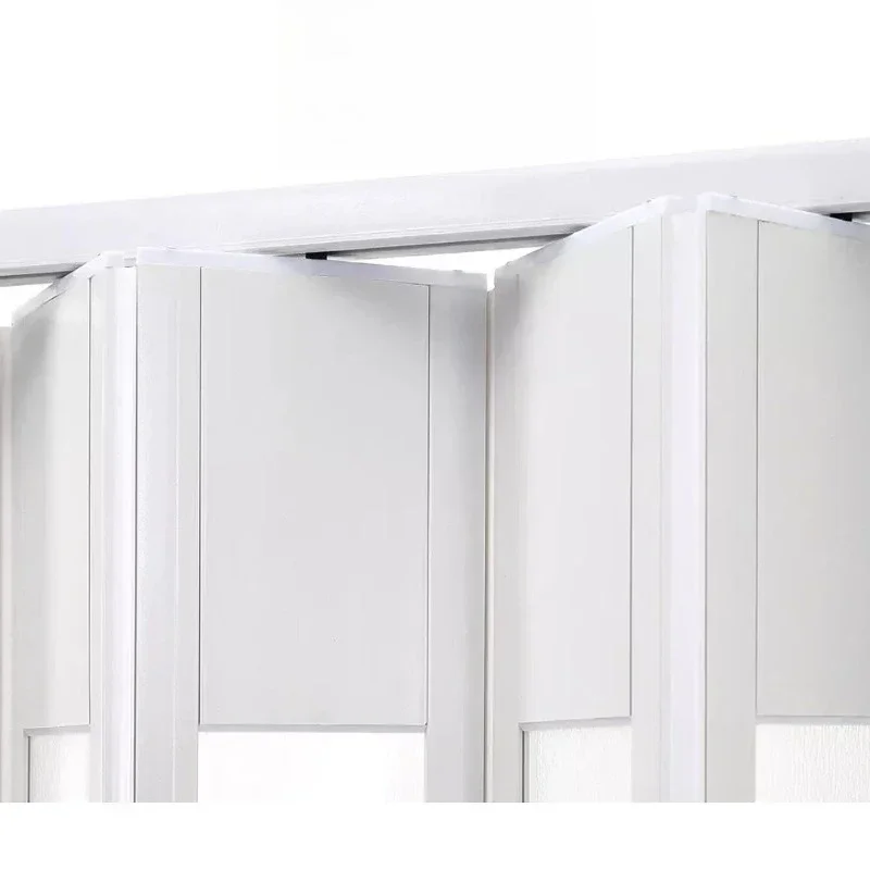 Modern Design Folding Door Plastic Mosquito Net Glass Door Outside Bedroom Bathroom Villa School Application