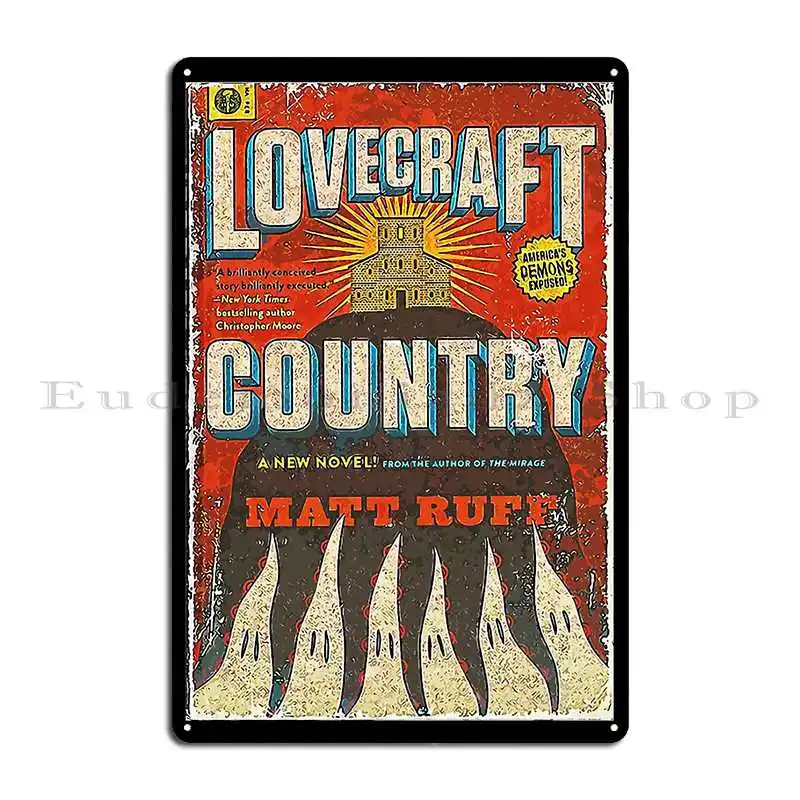 Lovecraft Country Poster V2 Sirius 12456 Metal Sign Cinema Living Room Printing Home Sign Tin Sign Poster