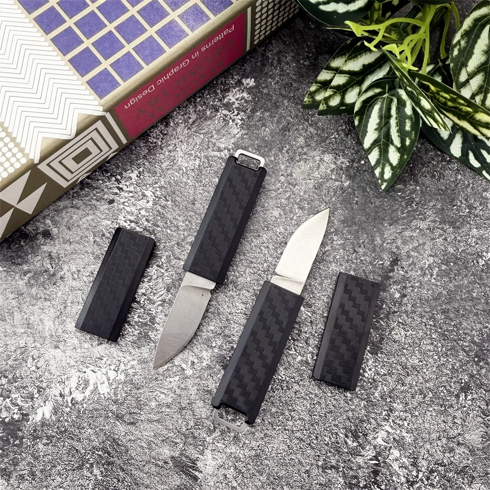 NEW Portable High-Quality Hiking Fixed-Blade Knife with 8Cr13Mov Blade and Nylon Fiber Handle Everyday, Camping Knife Hiking