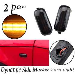 For Audi A3 S3 8P A4 S4 RS4 B6 B7 A6 S6 RS6 C6 05-08 Dynamic Turn Signal Light LED Side Marker Fender Sequential Indicator Lamp