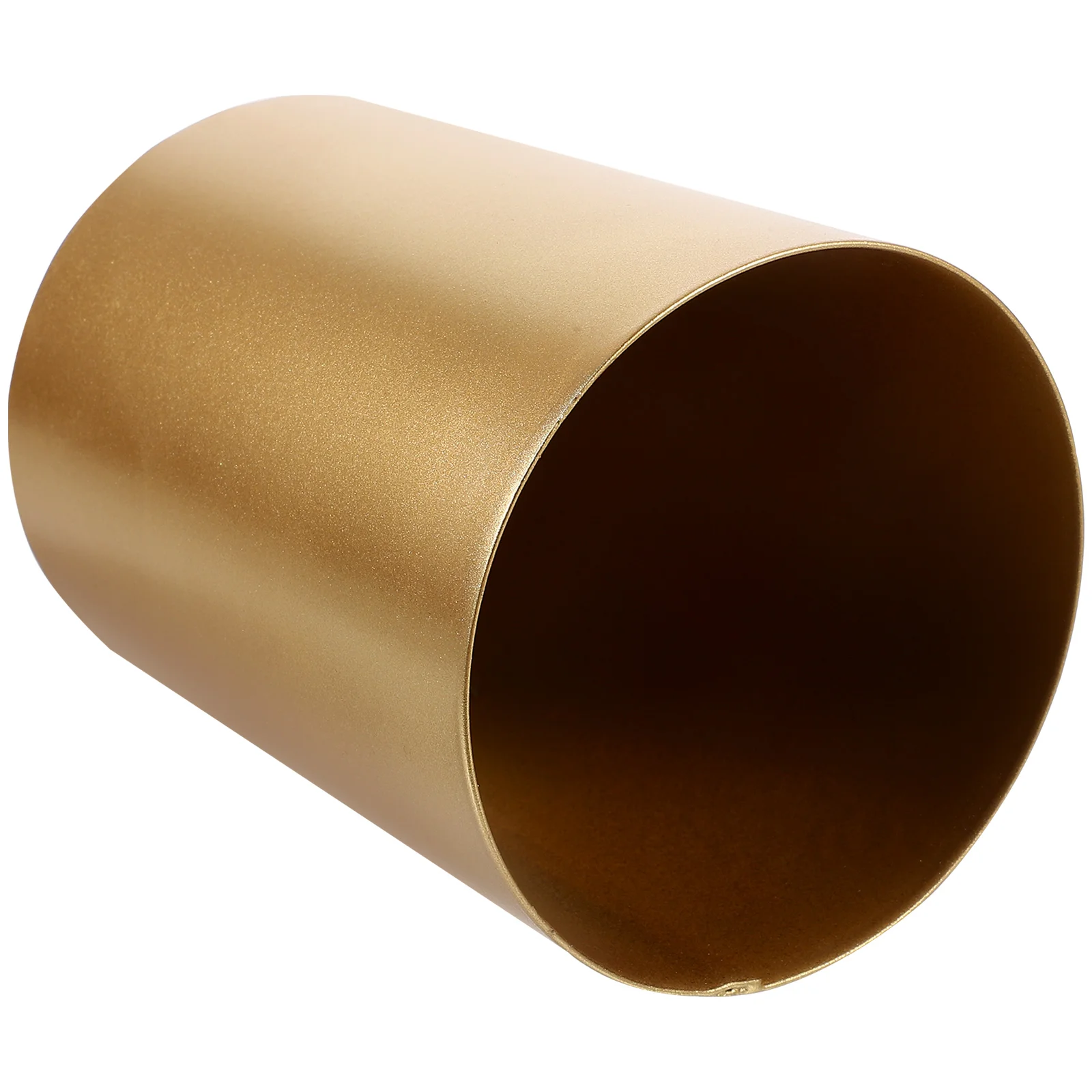 

Centerpiece Vase Cylindrical Country Decor Vintage Iron Bucket Flower Cylinder for Arrangement Rustic Farmhouse Vases