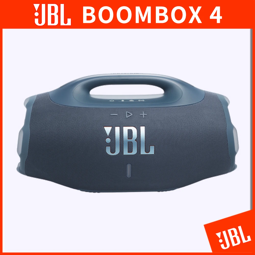 JBL Boombox 4 Portable Bluetooth Speaker IP68 Waterproof Wireless Party Speaker 34H Playtime Deep Bass Outdoor Stereo Loud Speak