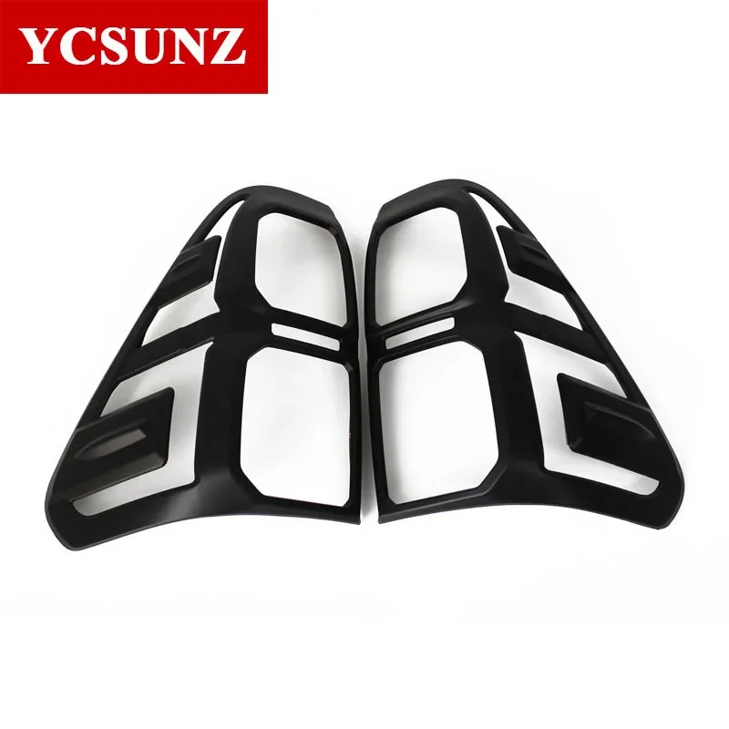 ABS Tail Lights Cover For Toyota Hilux SR5 Revo Rocco 2016 2017 2018 2019 2020 2021 Car Exterior Accessories Double Cabin