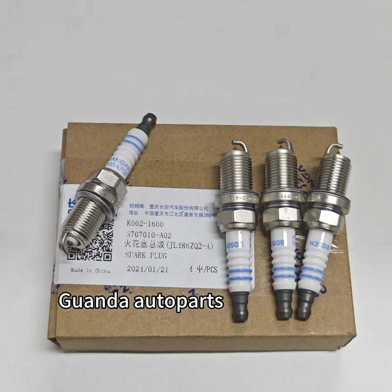 

Оригинальная свеча зажигания для внедорожника CHANGAN CS75 CS95 1,8 T 2,0 T JL486, двигатель K002-1600 3707010 -A02