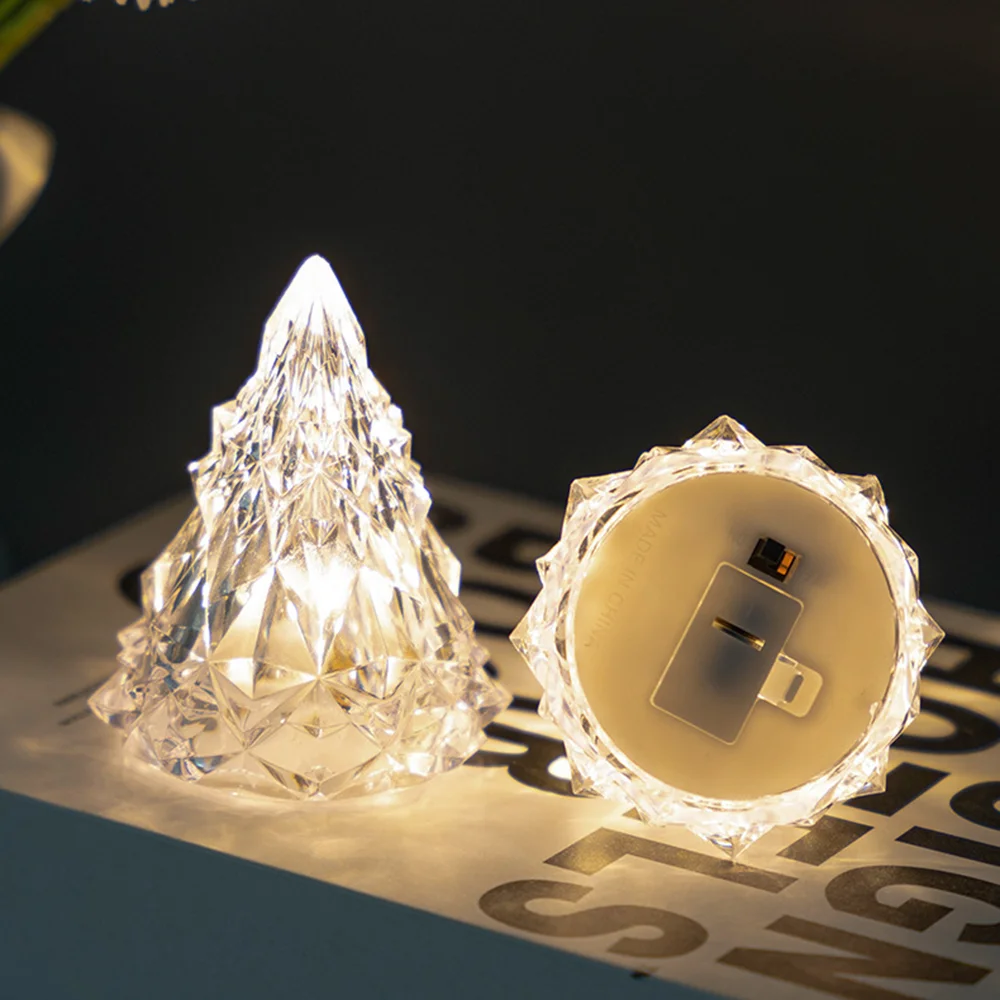 Iceberg luz nocturna creativa para dormitorio, lámpara de mesita de noche para dormir, luz de ambiente curativo, adornos de luz nocturna, regalo de