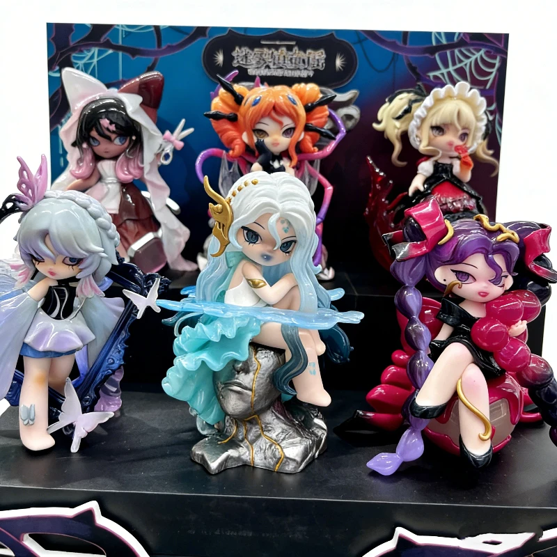

Nono Sova Nightmare Lullaby Series Blind Box Dark Fantasy Collectible Figurine Ornament Trendy Toy Desktop Decor Surprise Gift