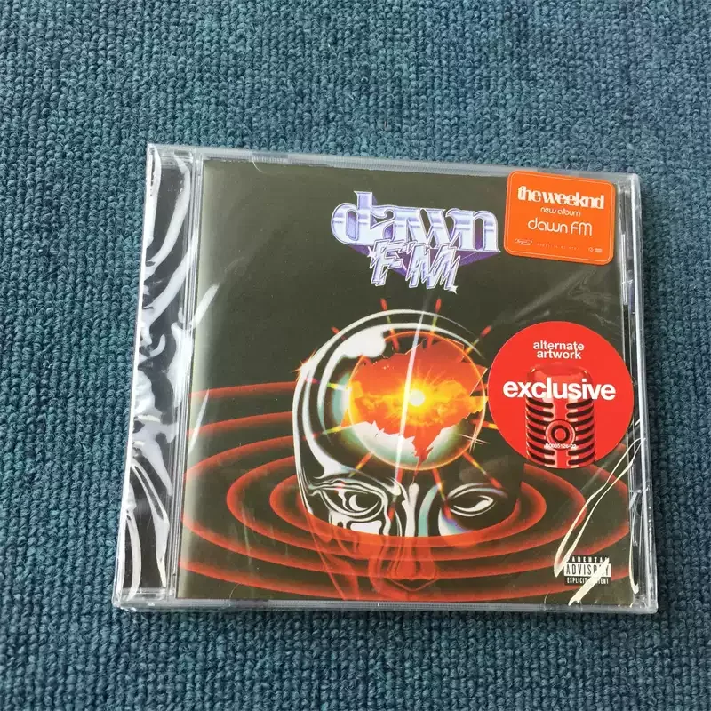 CD The Weeknd Dawn FM, qui combine le disco, la new wave et d'autres styles rétro, est la poursuite de l'exploration du son du Weeknd.