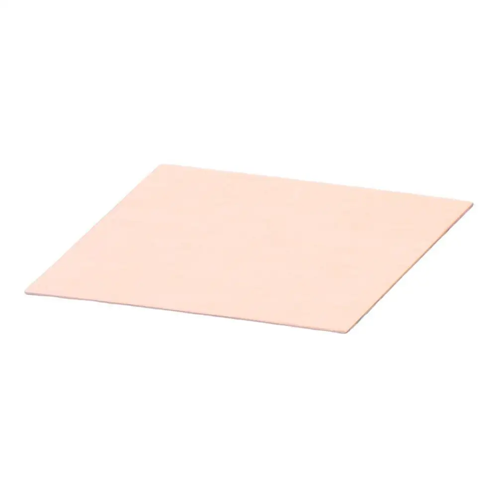 4Pcs 50x50mm Pure Copper Sheet Practical Square Metal Plate T2 Copper Discs Crafts, Electrical Repairs, Industry