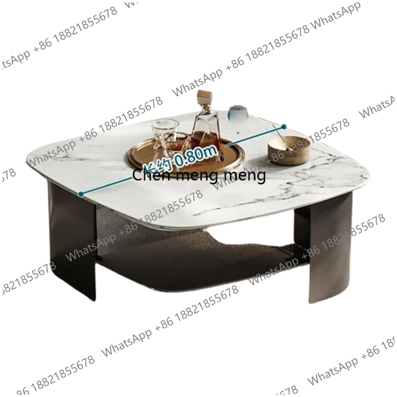 Unique Italian Coffee Table European Style Nordic White Center Modern End Tables Set Luxury Nesting Stolik Kawowy Home Furniture
