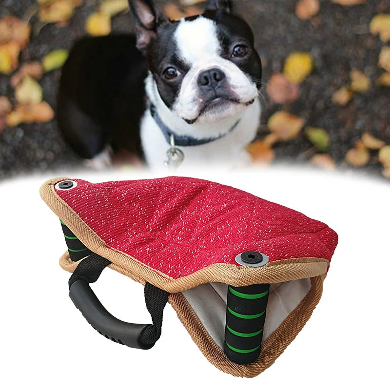 Almohada de Entrenamiento para Perros, Almohada de Kenaf para Mordeduras de Mascotas, Almohada de Entrenamiento para Tres Perros, Objetivo de Mordeduras, Suministros de Entrenamiento Canino