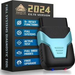 HUMZOR Z100 Volledige systeem autocodelezer Diagnostic Can Tool BlueTooth V5.2 OBD2-scanner met 9+ resetfuncties / bidirectioneel