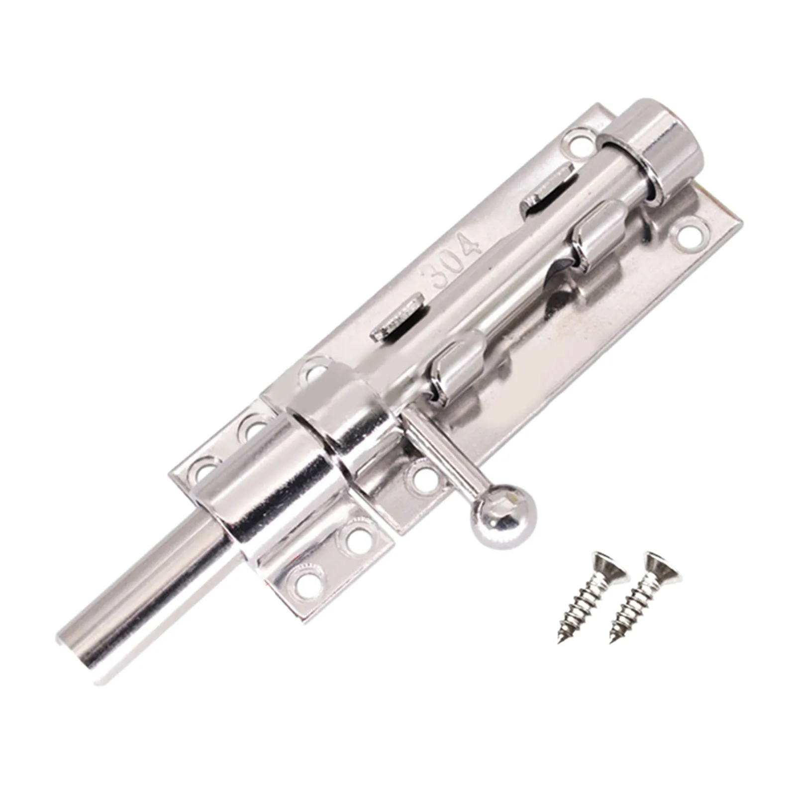 Reliable 304 Stainless Steel Latch for Secure Doors Easy Installation Suitable for Both Left and Right Handed Doors