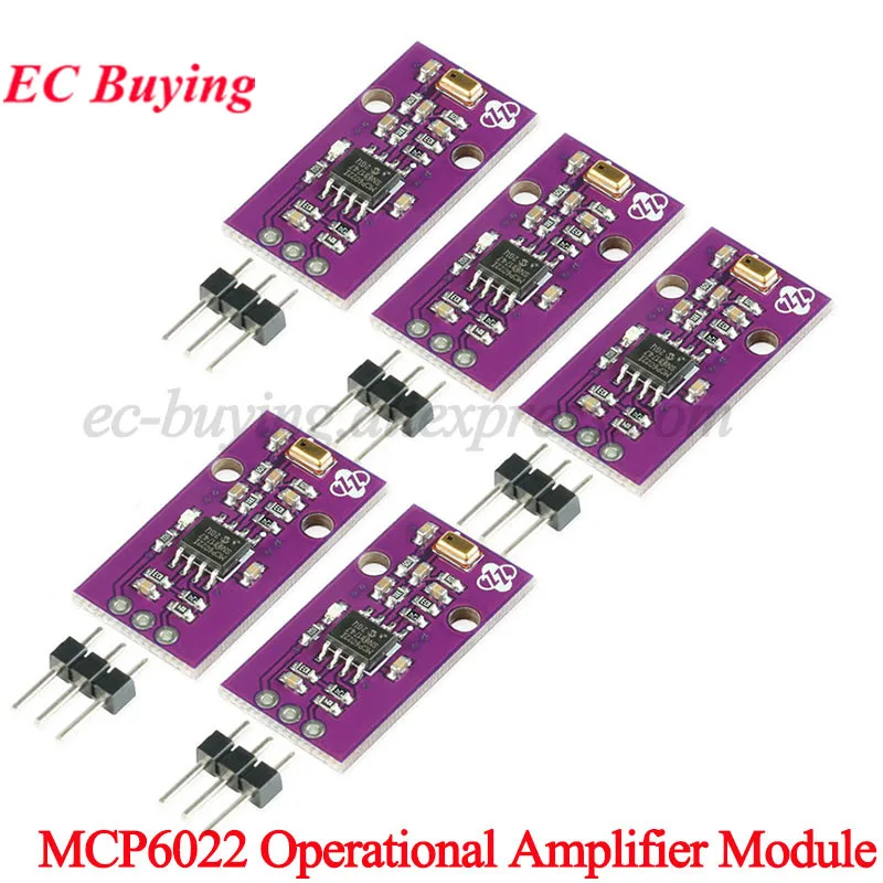 5Pcs/1pc MCP6022 MIC Silicon Microphone Sound Sensor Rail-to-rail Operational Amplifier Module Simulated Output CJMCU-622